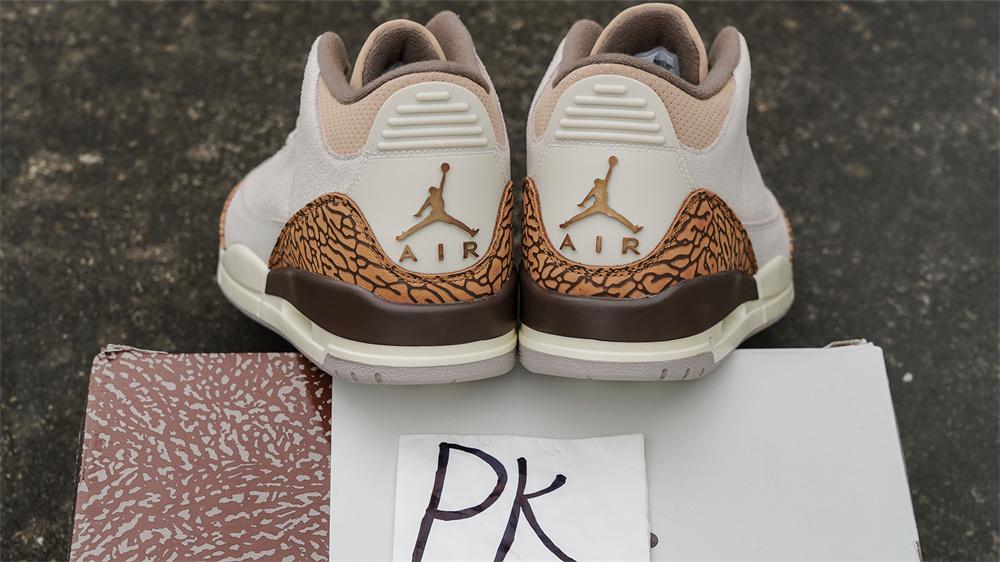 PK GOD Jordan 3 Retro Palomino RETAIL MATERIALS READY TO SHIP